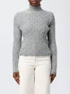 Pinko Cardigan  Woman Color Multicolor In Gray