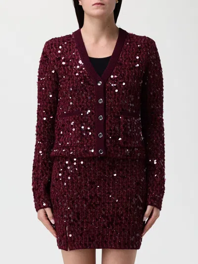 Pinko Mamma Mia Cardigan In Red