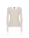 Pinko Cardigan  Zelig Made Of Knitted In Bianco
