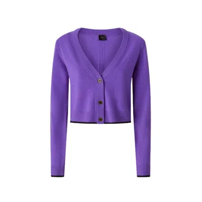 Pinko Cardigan Woman  - Lana Cardigan Strombols - Lavender In Purple