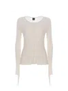 Pinko Cardigan  Zelig Made Of Knitted In Neutral