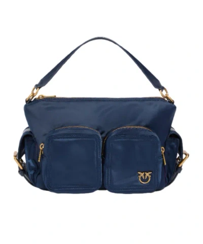 Pinko Cargo Camera Bag In Blue