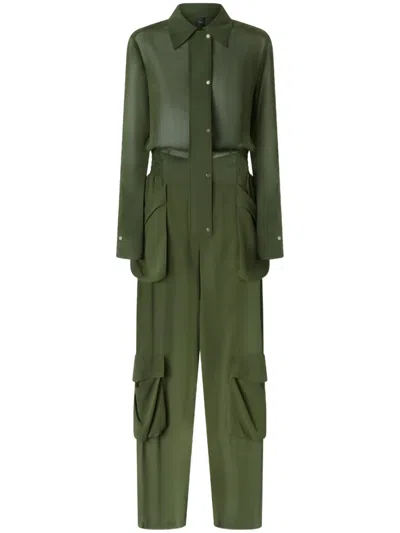 PINKO CARGO JUMPSUIT