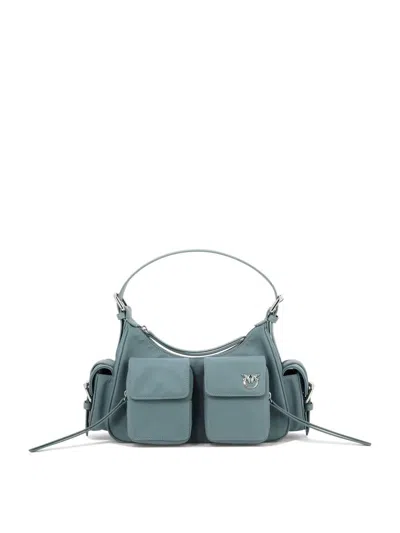 Pinko "cargo" Shoulder Bag In Blue