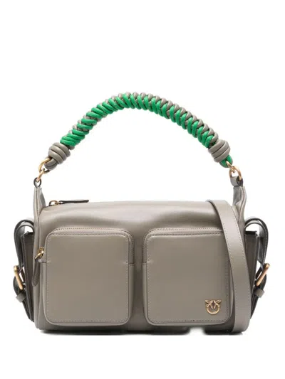 Pinko 'cargo' Shoulder Bag In Brown