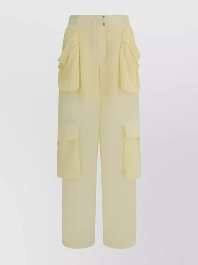 PINKO CARGO UTILITY TROUSERS WITH TAILORED FIT