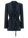 Pinko Carillon Blazer In Blue