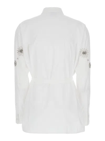 Pinko Carley Shirt In Burgundy