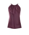 Pinko Carota Top In Purple