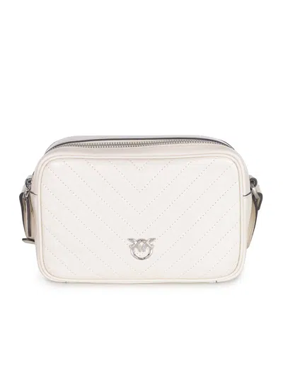 Pinko "carrie Camera" Bag In Sand