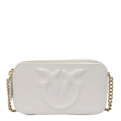 Pinko Carrie Camera Bag In White