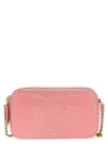 Pinko Carrie Camera Case Crossbody Bags Orange In Pink