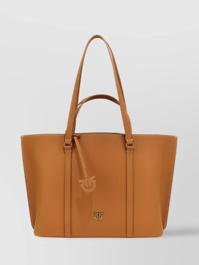 Pinko 'carrie' Contrast Stitching Tote Bag