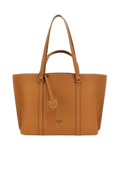 Pinko Carrie Leather Tote