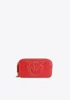 Pinko Carrie Camera Case Shoulder Bag In Red