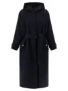 Pinko Cartoccio Coat In Blue