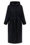 Pinko Cartoccio Coat In Blue