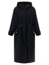 Pinko Cartoccio Coat In Blue