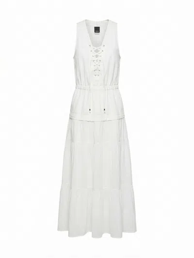 Pinko Casarsa Dress In White