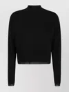 Pinko Wool And Cashmere Blend Sweater With Unique Design And Sophisticated Finish