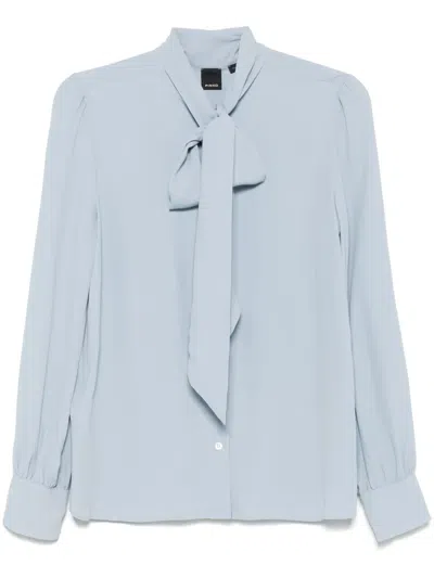 Pinko Cassaforte Shirt In Blau