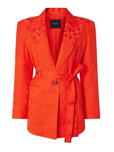 Pinko `castelnovo` Jacket In Red