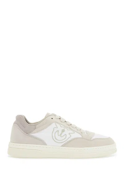 PINKO CASUAL AND ELEGANT BEIGE LEATHER SNEAKERS MANDY 10
