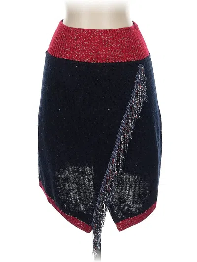 Pre-owned Pinko Casual Skirt In Blue