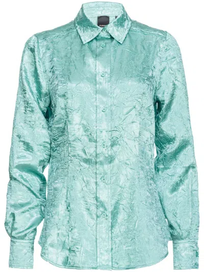 Pinko Catullo Shirt In Crème De Menthe