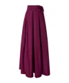Pinko Cavallina Gonna Taffeta In Red