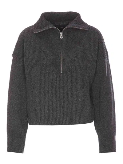 Pinko Caveau Sweater In Gris