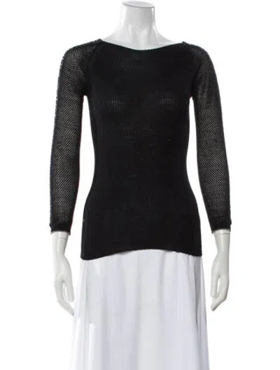 Pre-owned Pinko C-clique Virgin Wool Sweater In Multi