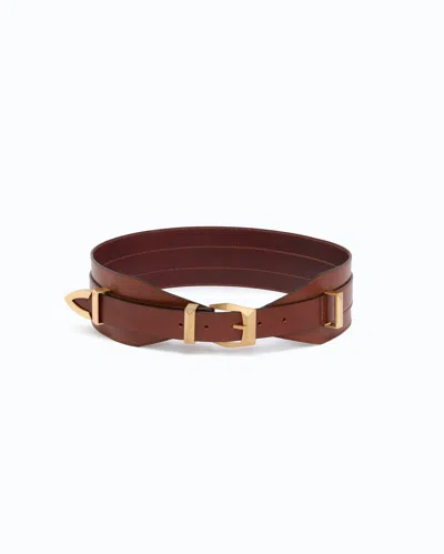 Pinko - Ceinture Superposée En Cuir 7 Cm - Xs