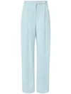 Pinko Elegant Wide-leg Trousers With Darts