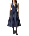 Pinko Cerbottana Dress In Blue