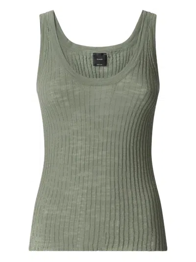 Pinko `cercis` Tank Top In Green