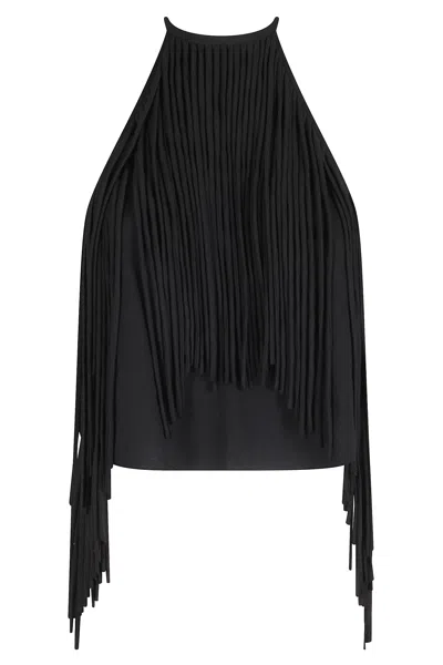 Pinko Cerea Top Tela In Black