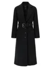 Pinko Cerfoglio Coat In Black