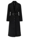 Pinko Cerfoglio Coat In Black