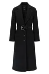 Pinko Cerfoglio Coat In Black
