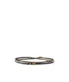 Pinko Eyelet Stud Leather Belt In Black