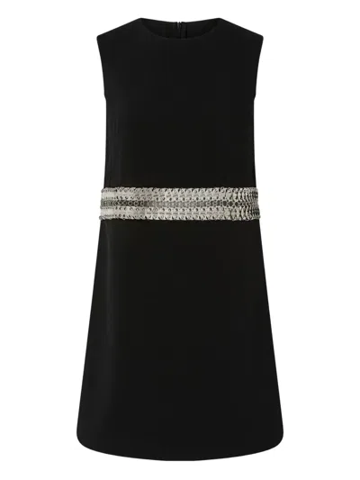 PINKO CHAIN-DETAIL MINI DRESS