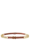 Pinko Chain Insert Belt Belts Brown In Multi