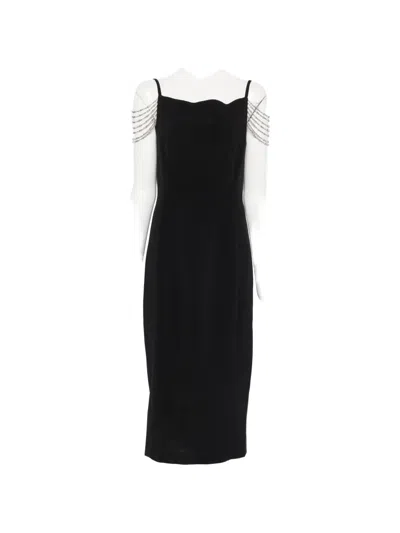 PINKO CHAIN STRAP DRESS