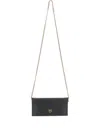 Pinko Chain-strap Flap Cross Body Bag In Black