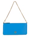 Pinko Leather Clutch Bag With Logo