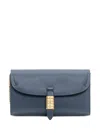 Pinko Chain-strap Shoulder Bag In Blue
