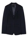 Pinko Single-button Blazer In Blue