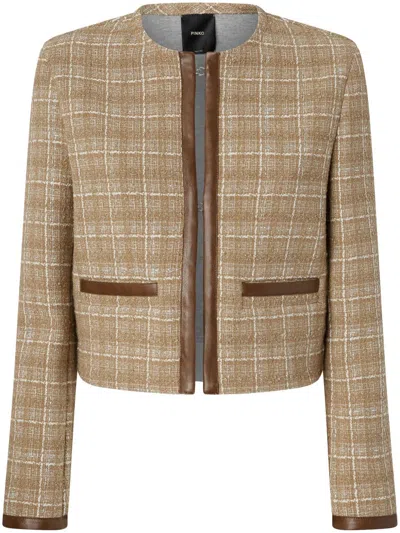 PINKO CHECKED JACKET