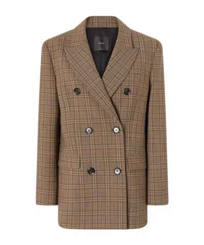 PINKO PINKO NEW GUINEA CHECKED BLAZER